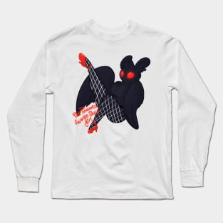 Pin-Up Mothman Long Sleeve T-Shirt